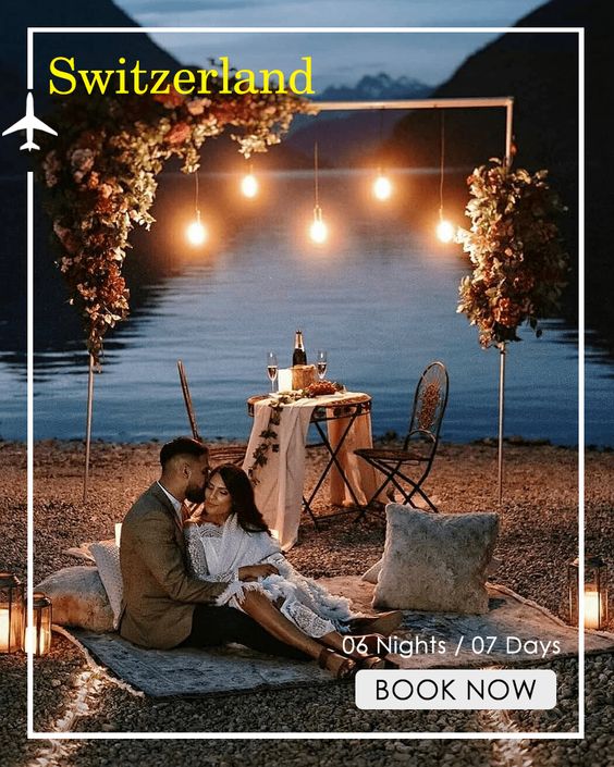 Europe Honeymoon Package Days & 6 Nights